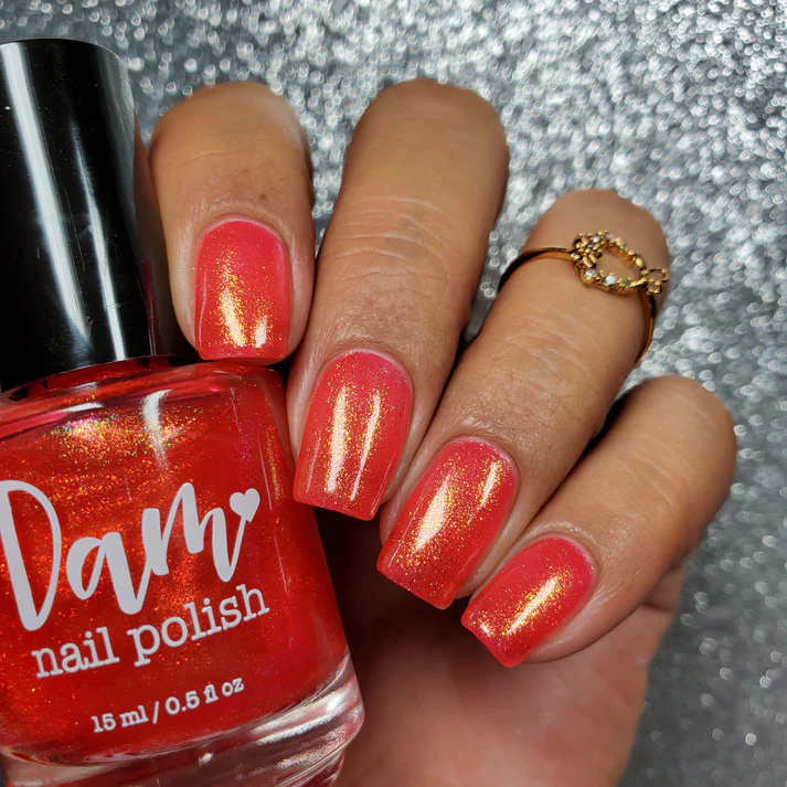 Lac de unghii Dam Nail Polish Fiery Fortune, 15 ml [0]