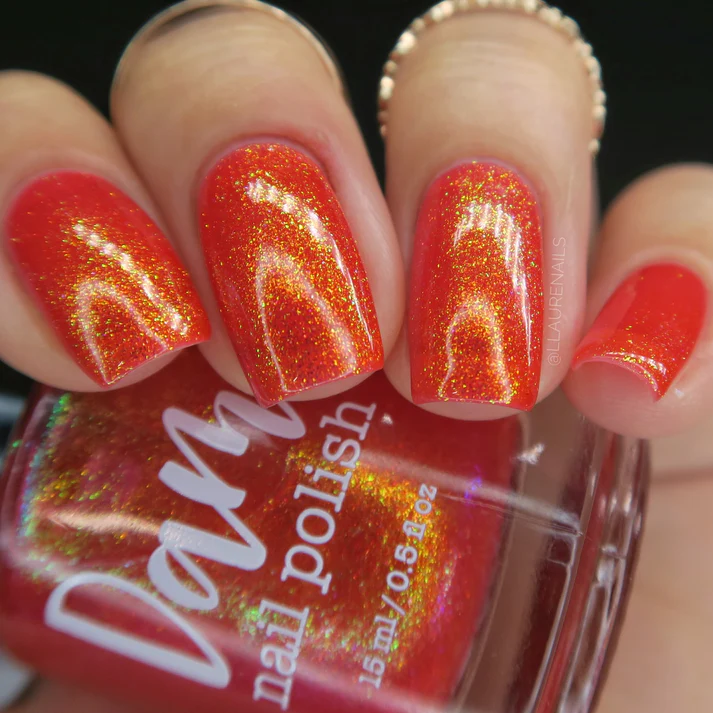 Lac de unghii Dam Nail Polish Fiery Fortune, 15 ml [1]