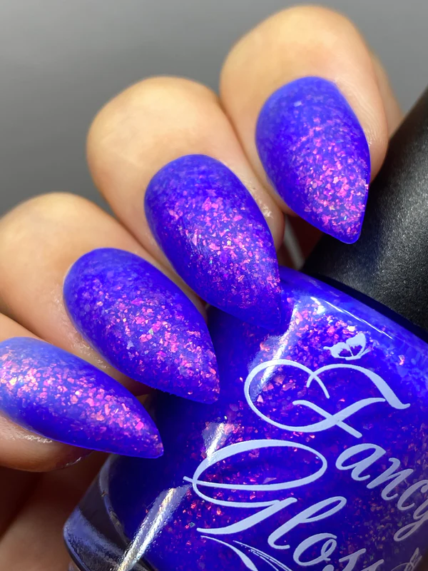 Lac de unghii Fancy Gloss Blueberry Cheesecake, 15 ml [2]