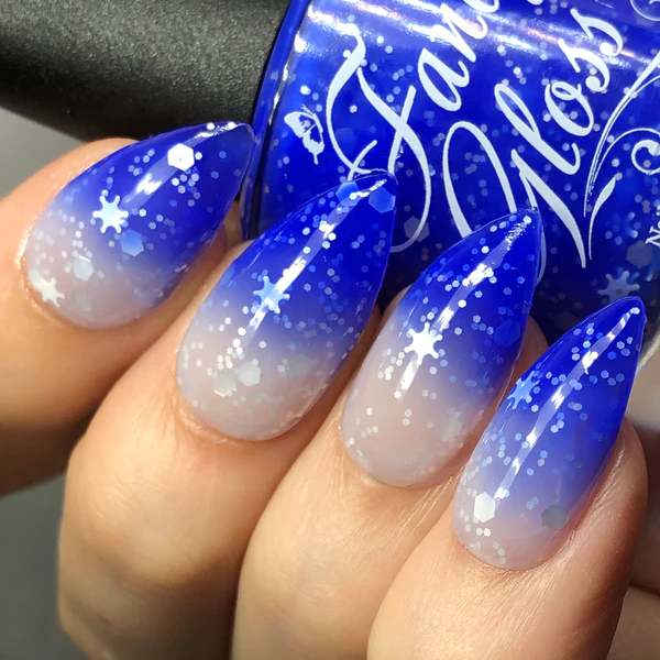 Lac de unghii Fancy Gloss Cold Weather Blues, 15 ml [0]