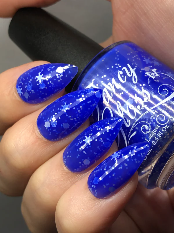 Lac de unghii Fancy Gloss Cold Weather Blues, 15 ml [1]