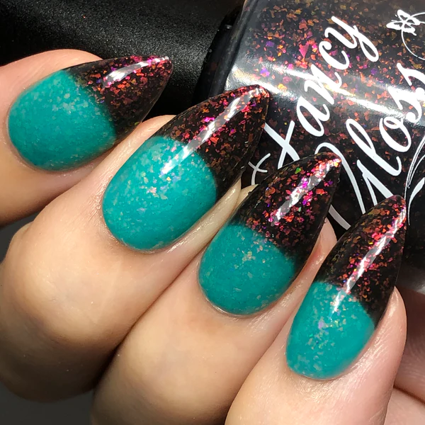 Lac de unghii Fancy Gloss Darkest Mermaid 2.0, 15 ml [0]