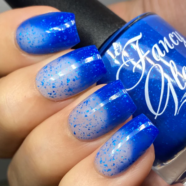 Lac de unghii Fancy Gloss Sapphire Shards, 15 ml [0]