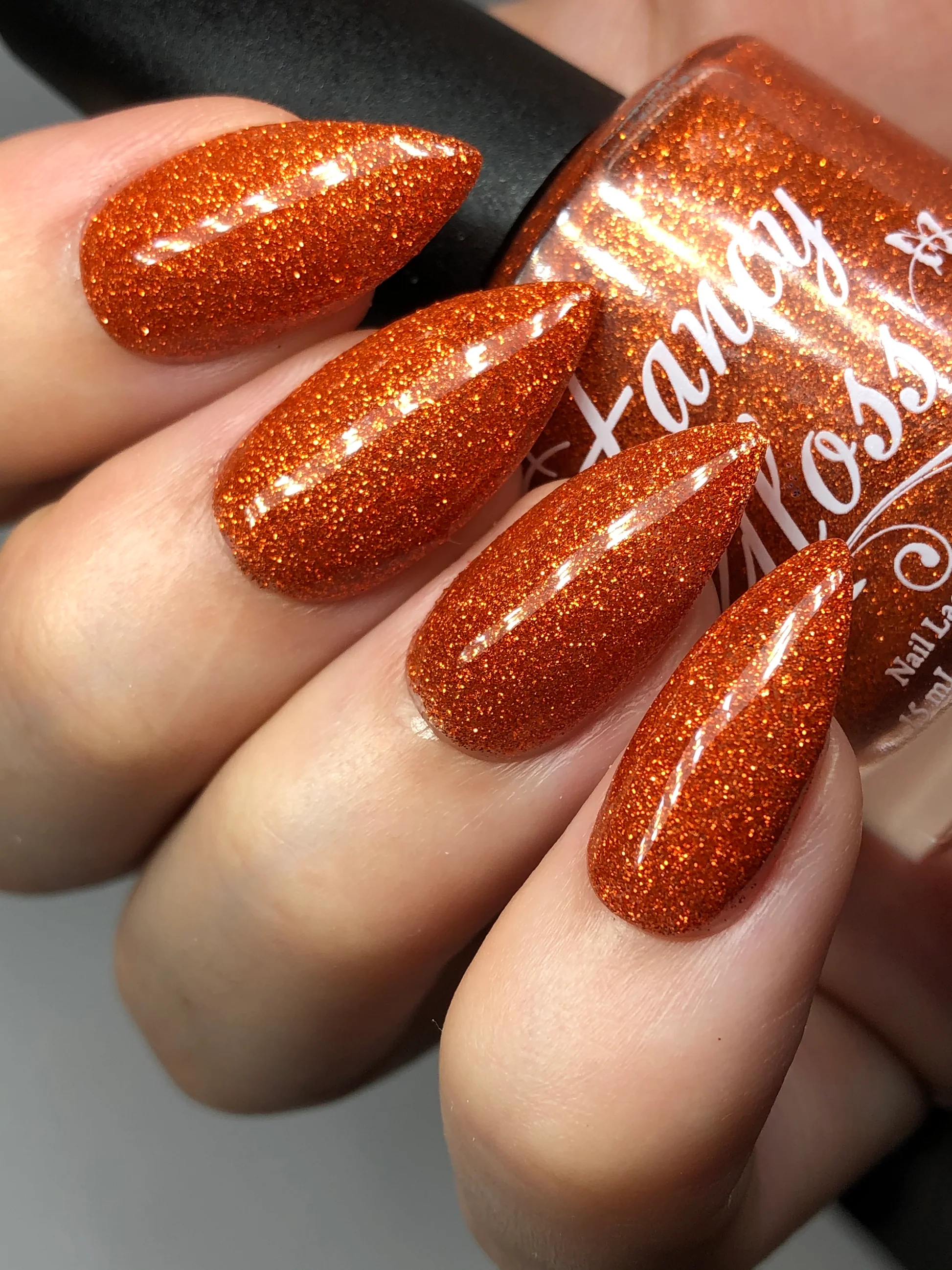 Lac de unghii Fancy Gloss Orange Twinkle, 15 ml [1]