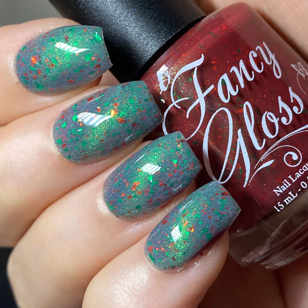 Lac de unghii Fancy Gloss Happy Holly-Days, 15 ml [3]