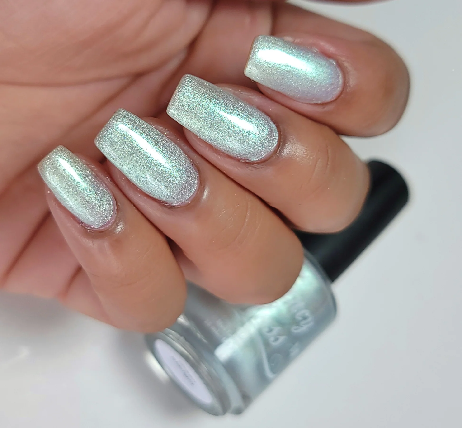 Lac de unghii Fancy Gloss Green Starlight, 15 ml [2]