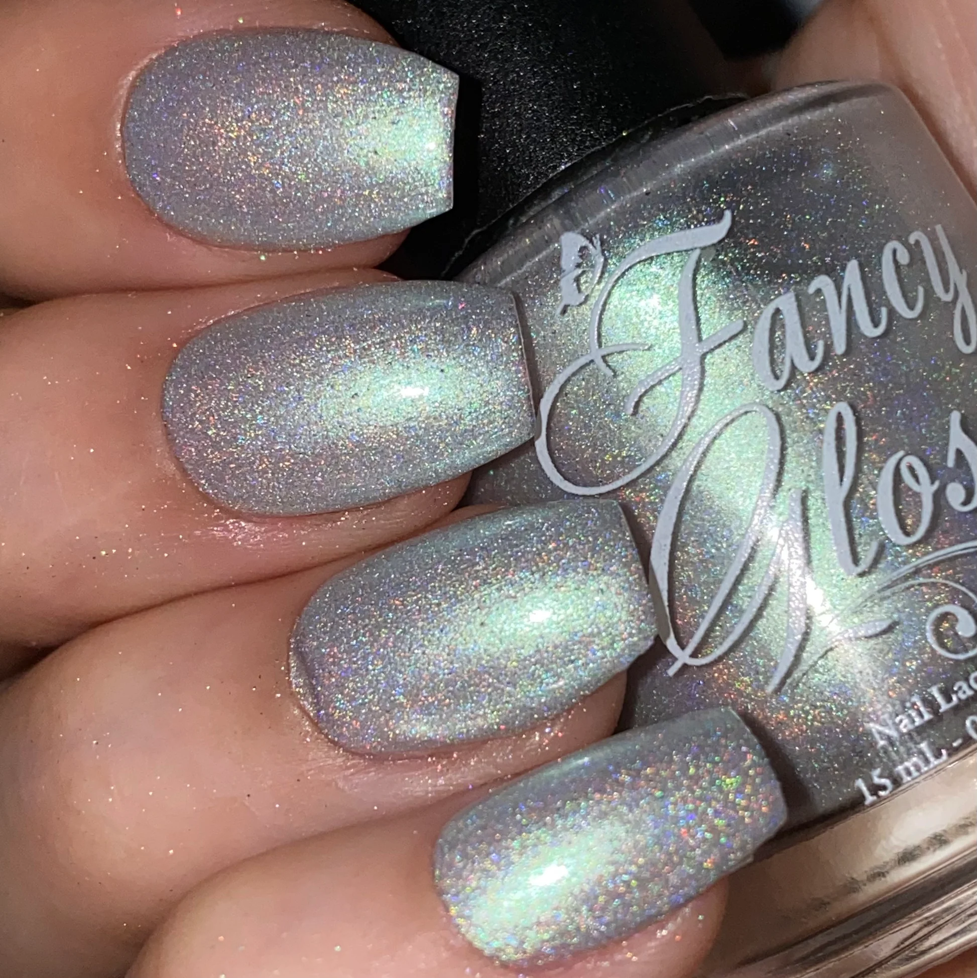 Lac de unghii Fancy Gloss Green Starlight, 15 ml [1]