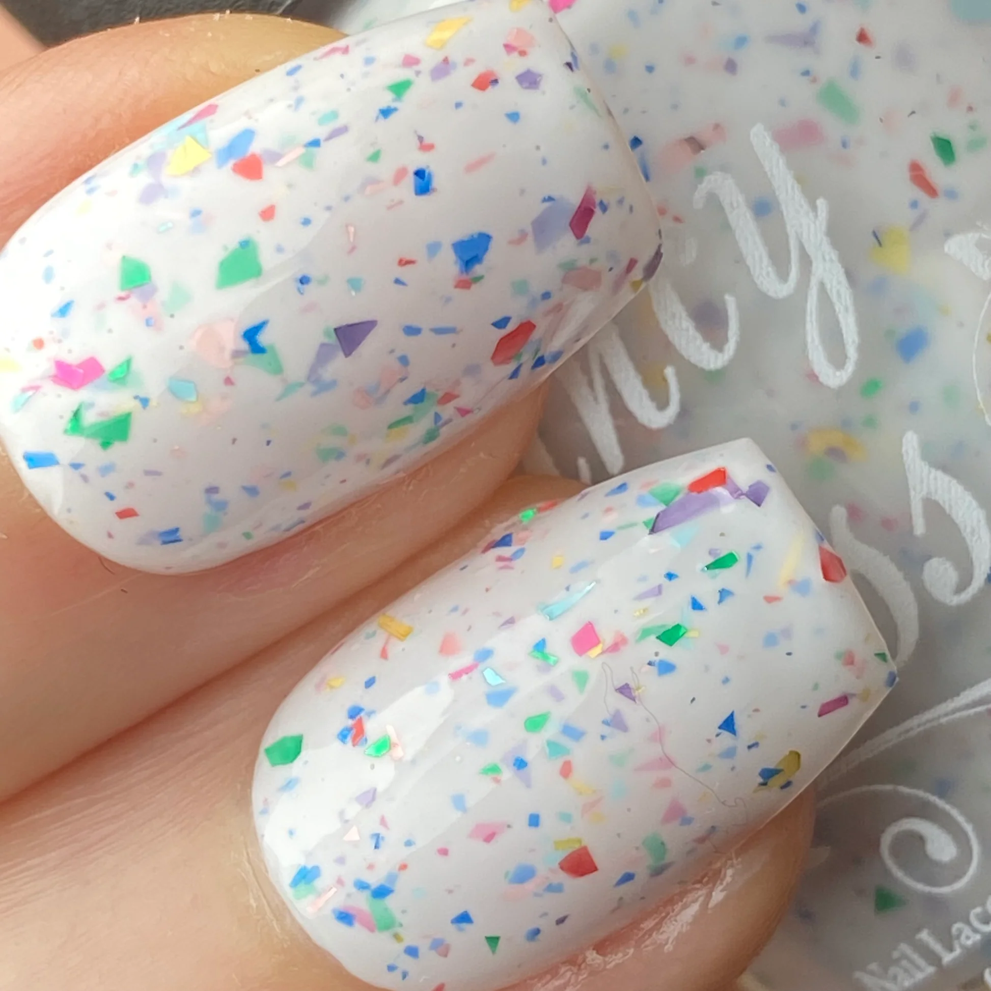 Lac de unghii Fancy Gloss Funfetti Cake, 15 ml [2]