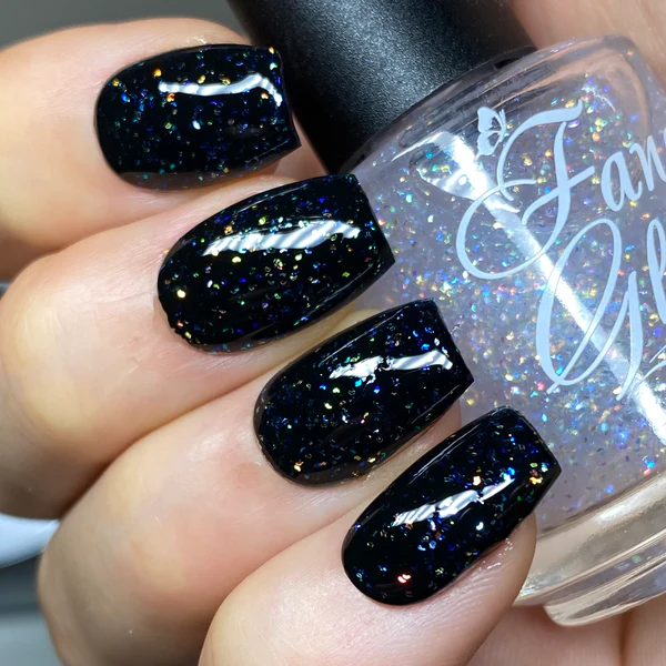 Lac de unghii Fancy Gloss Iridescent Shreds Topper, 15 ml [0]