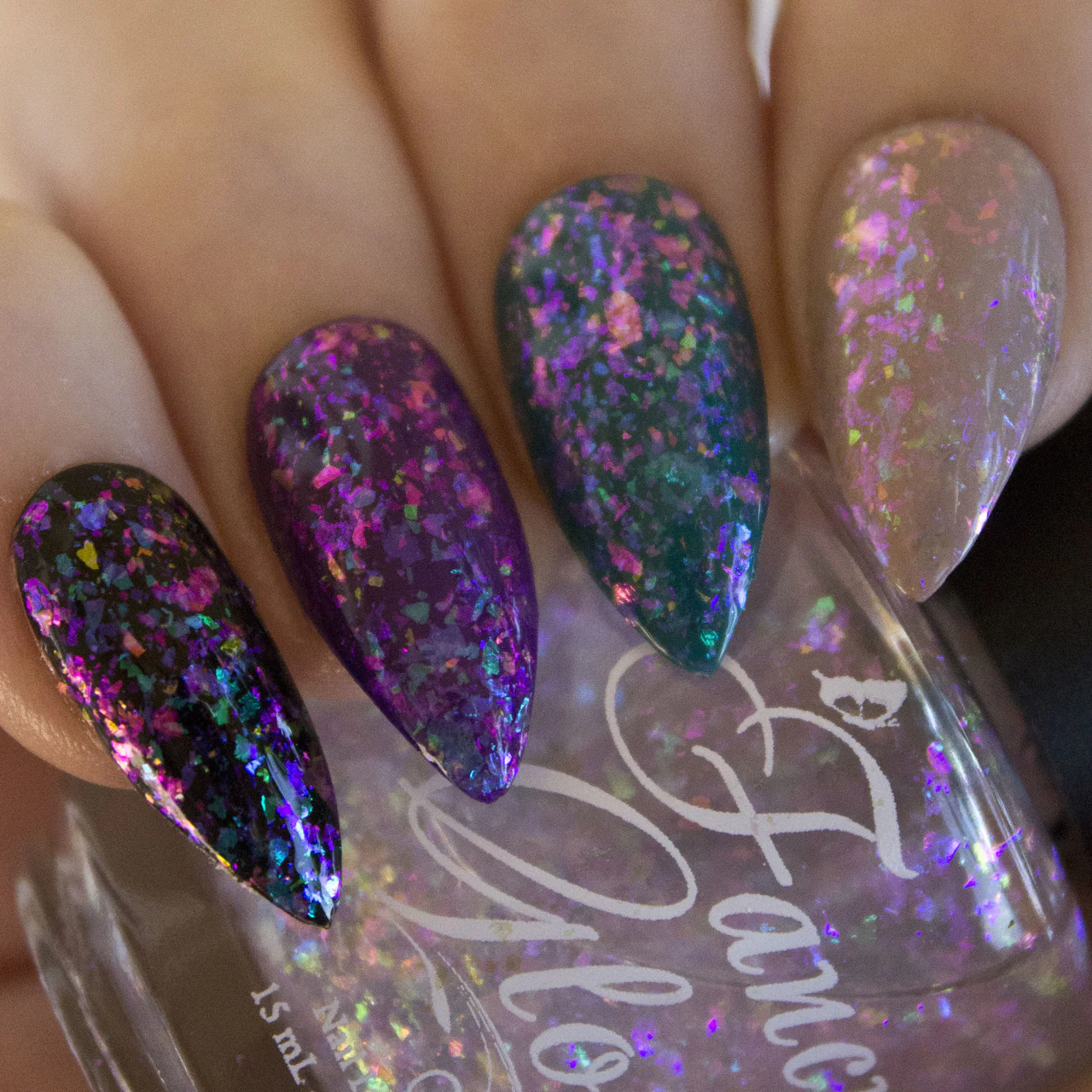 Lac de unghii Fancy Gloss Rainbow Moonstone, 15 ml [3]