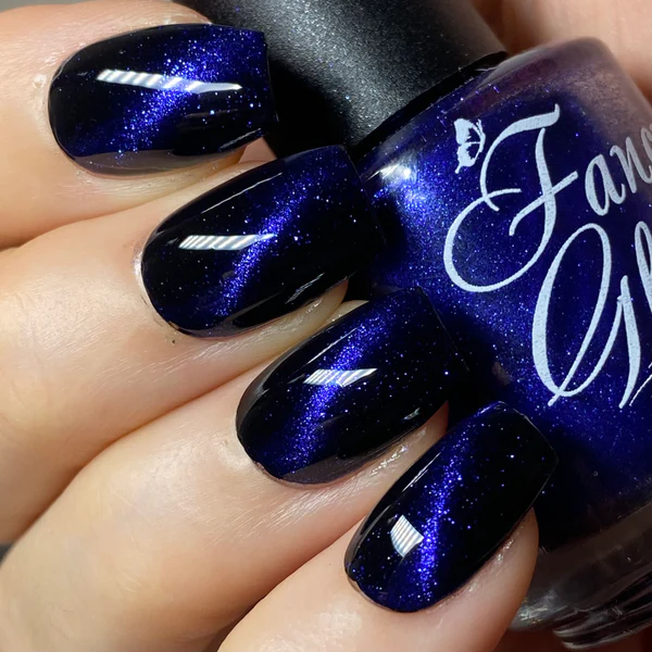 Lac de unghii Fancy Gloss Indigo Magnetic Top Coat, 15 ml [1]