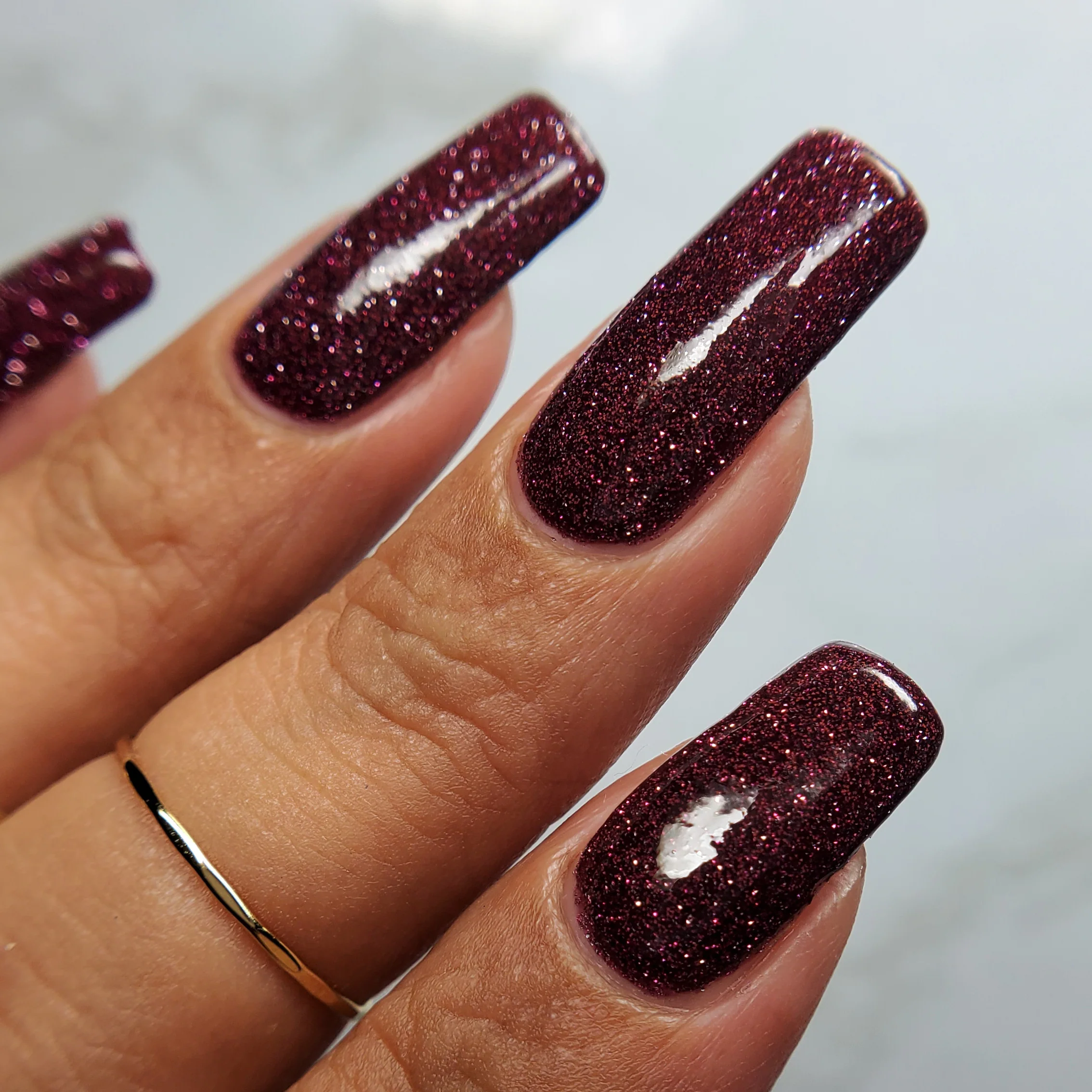 Lac de unghii KBShimmer Let the Beet Drop, 15 ml [1]