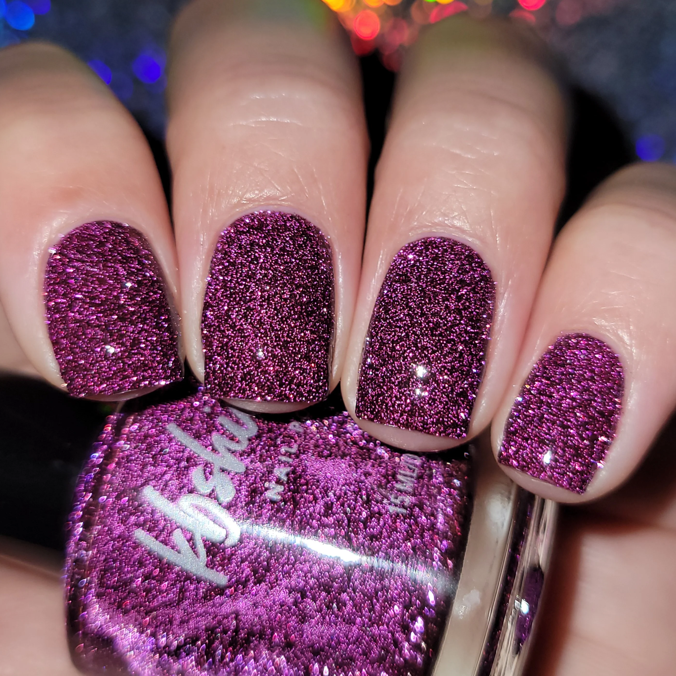 Lac de unghii KBShimmer Let the Beet Drop, 15 ml [4]