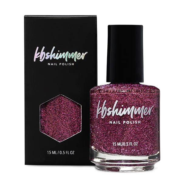 Lac de unghii KBShimmer Let the Beet Drop, 15 ml [0]