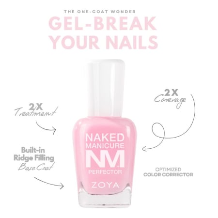 Zoya - Lac de unghii Naked Manicure Pure Perfector, 14 ml