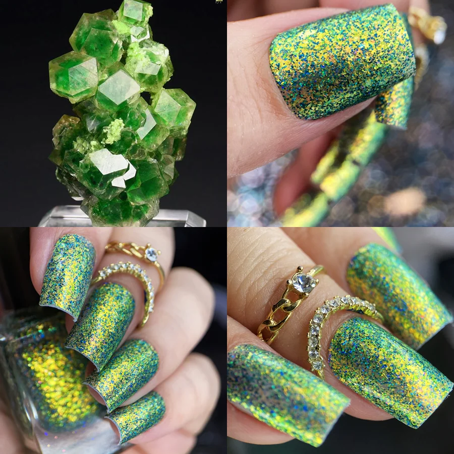 Lac de unghii Phoenix Indie Esmeralda, 10 ml [3]