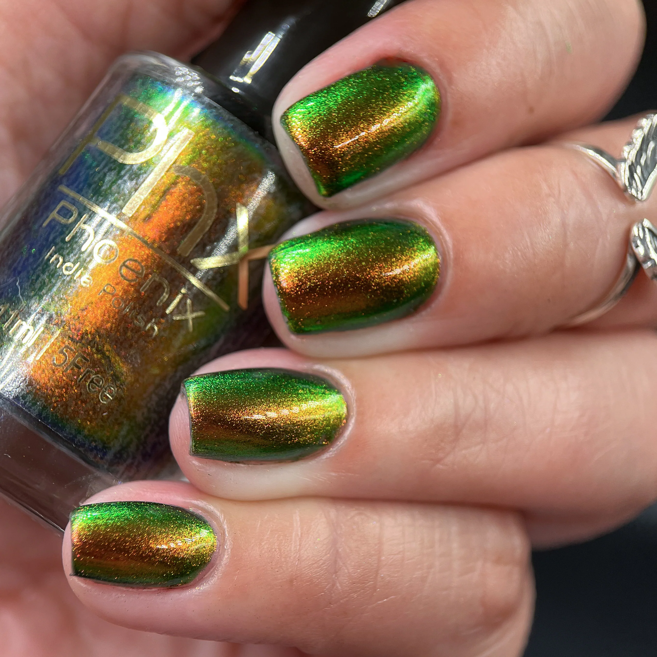 Lac de unghii Phoenix Indie Ruby Throated Hummingbird, 15 ml [2]