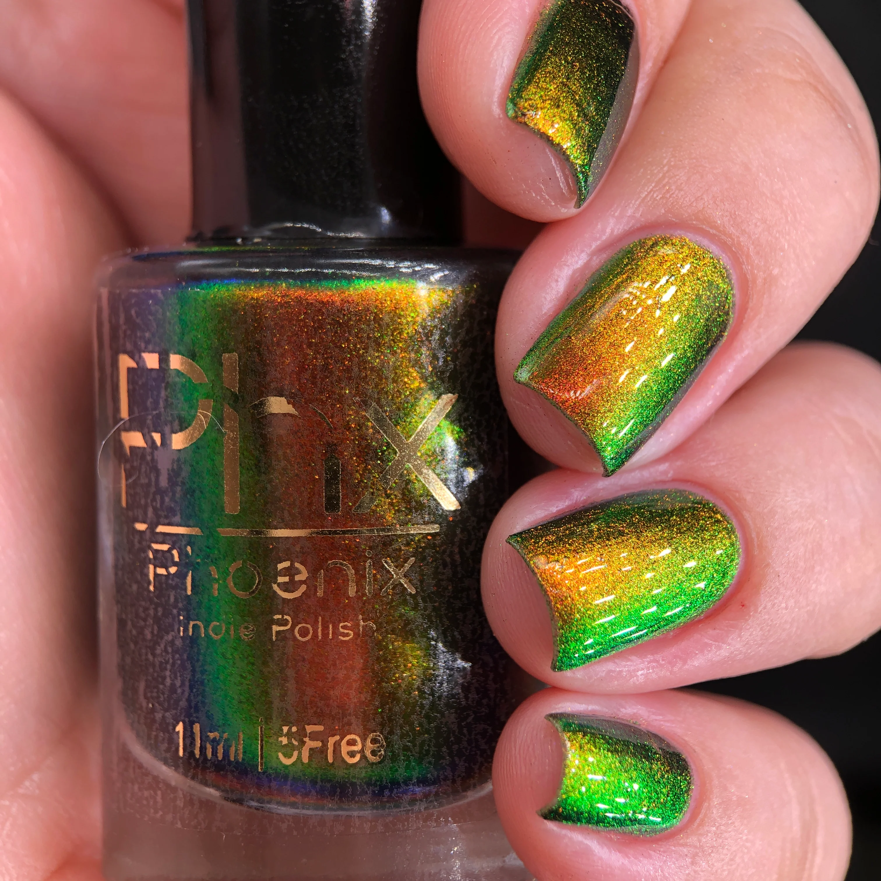 Lac de unghii Phoenix Indie Ruby Throated Hummingbird, 15 ml [0]