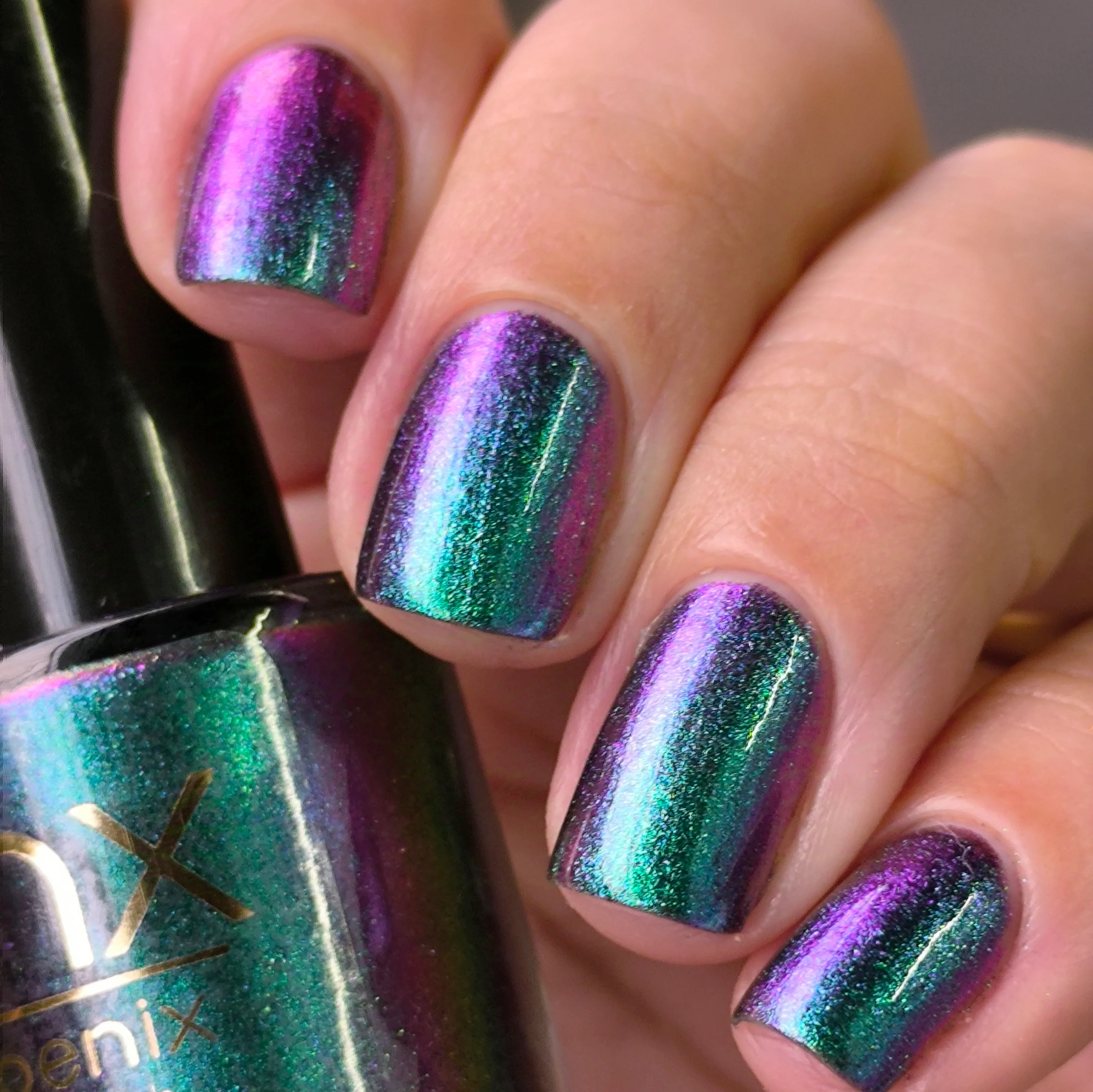 Lac de unghii Phoenix Indie Violet Sabrewing Hummingbird, 15 ml [2]