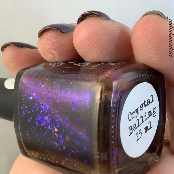 Lac de unghii Sassy Sauce Crystal Balling, 15 ml [3]