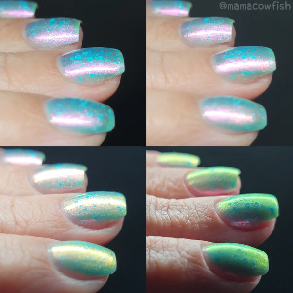 Lac de unghii Sassy Sauce Glimmer, 15 ml [2]