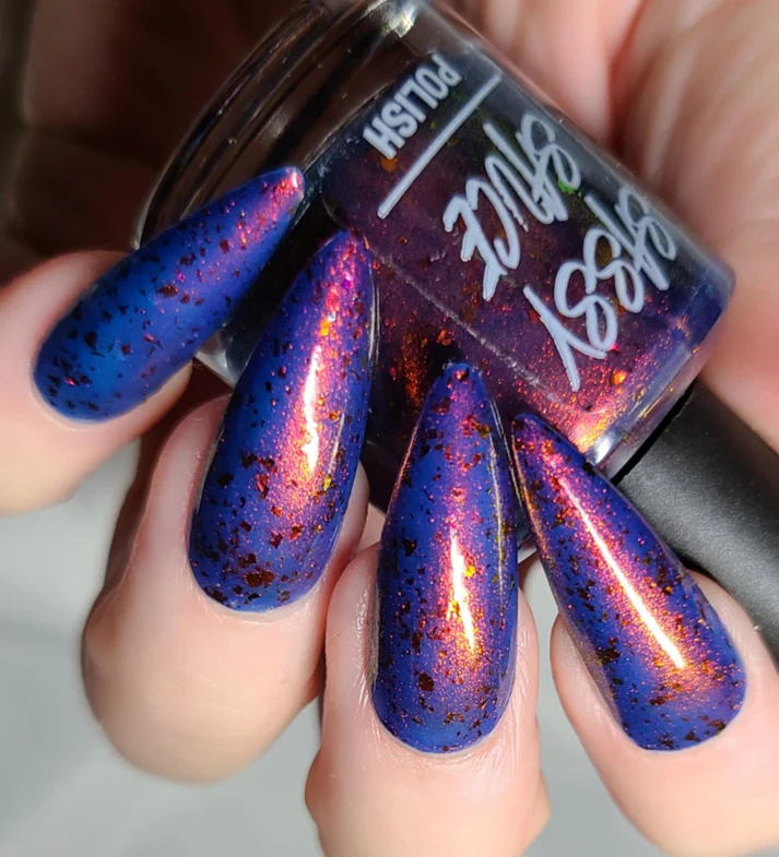 Lac de unghii Sassy Sauce I Just Blue Into Town, 15 ml [3]