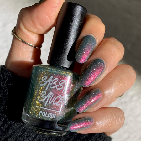 Lac de unghii Sassy Sauce Wet Spot, 15 ml [0]