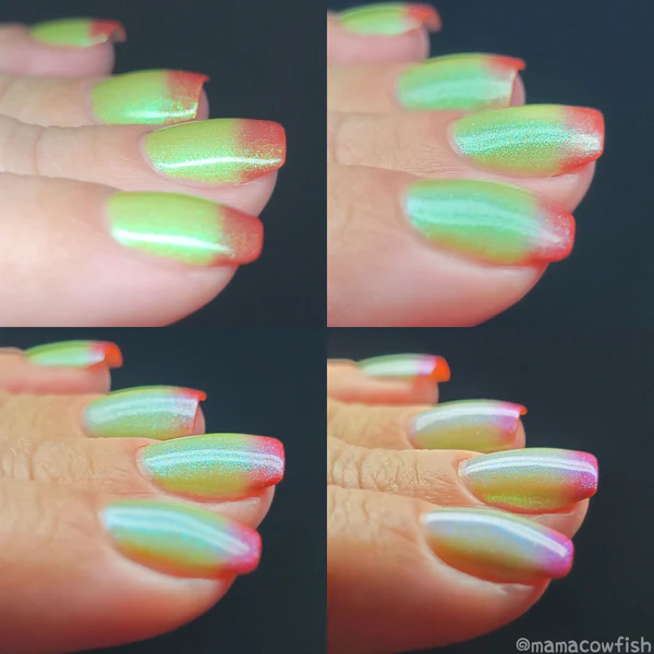 Lac de unghii Sassy Sauce Twisted Teracotta Tanzanite, 15 ml [3]