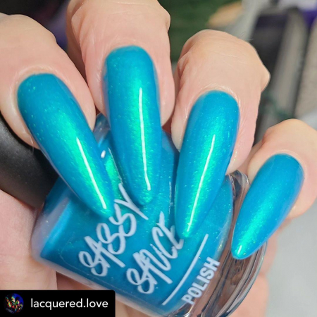 Lac de unghii Sassy Sauce Once in a Blue Moon, 15 ml [1]