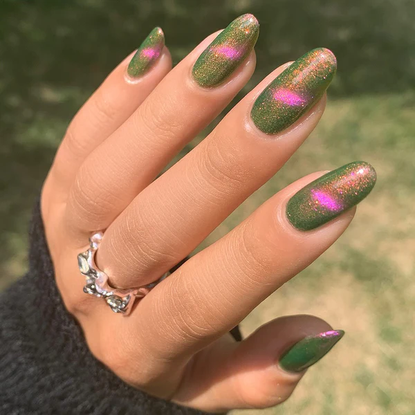 Lac de unghii Sassy Sauce Green Goddess Naked, 15 ml [2]