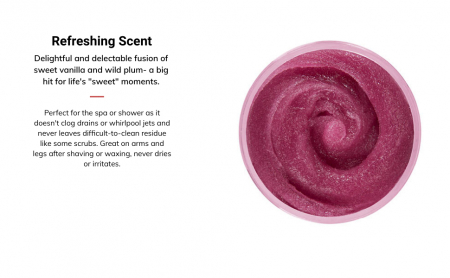 Scrub Qtica Vanilla Wild Plum, 142 g [2]