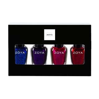 Zoya - Pachet cadou 4 lacuri de unghii x 15 ml Zoya Seren Quad