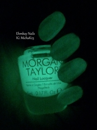 Top coat Morgan Taylor Glow in the Dark, 15 ml [1]