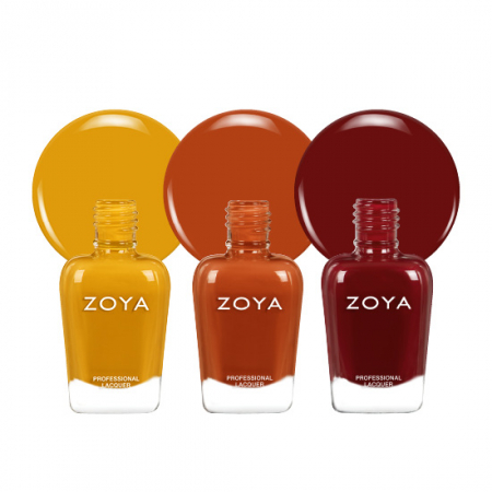 Set 3 lacuri de unghii Zoya Harvest Blend Trio [0]