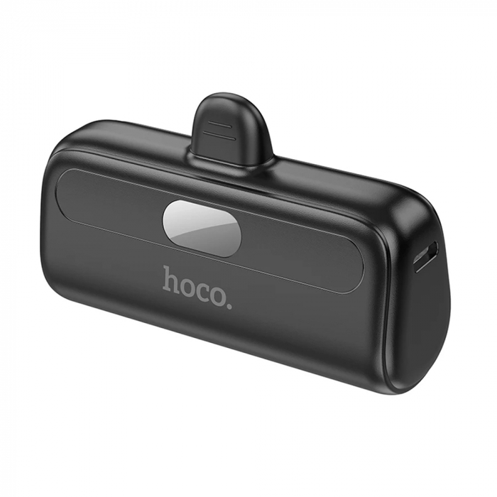 Baterie externa Power Bank Cool (J116) - Mini Pocket Charging for USB-C with LED Digital Display, 5000mAh - Black [4]