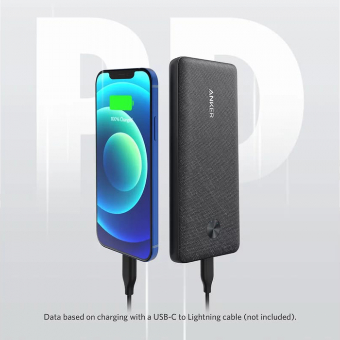 Baterie externa Power Bank PowerCore III Sense 10K (A1248G11) - 2x USB, Type-C, 10000mAh, 18W - Black [6]