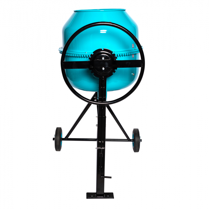 Betoniera Detoolz 160L, 1000W, cu roti si coroana de fonta [16]