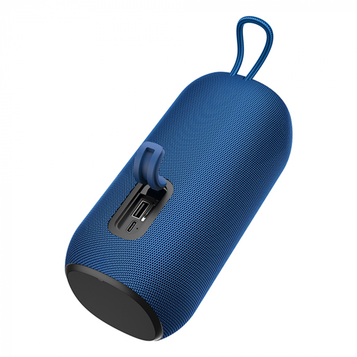 Boxa wireless portabila Hoco HC10, 5W, 1200mAh, bleumarin [3]
