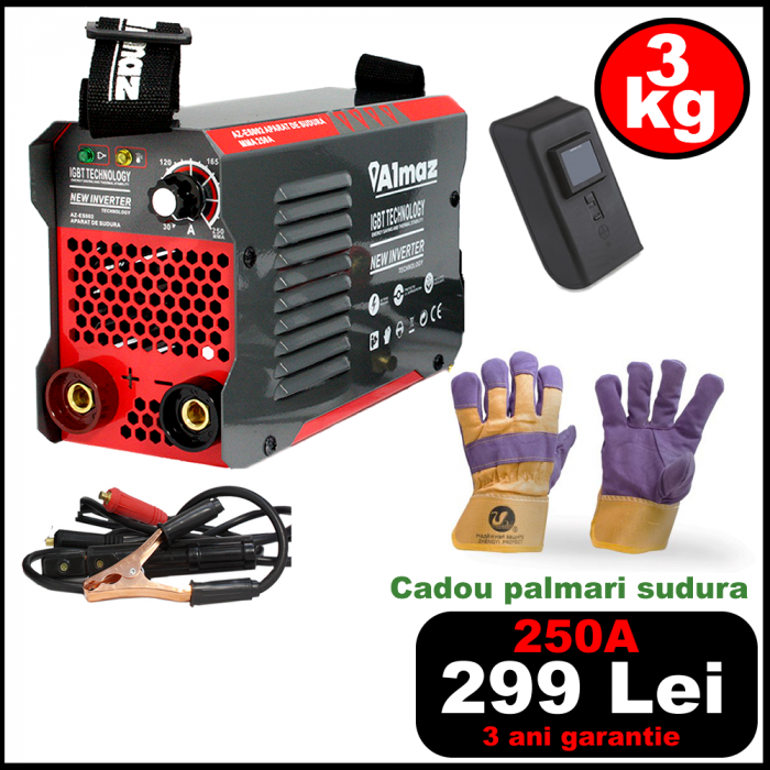 Invertor sudura Almaz 250A AZ-ES002 [2]