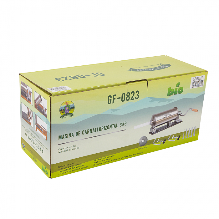 Masina de carnati 3kg (YG-2006PA) ORIZONTAL MF [6]