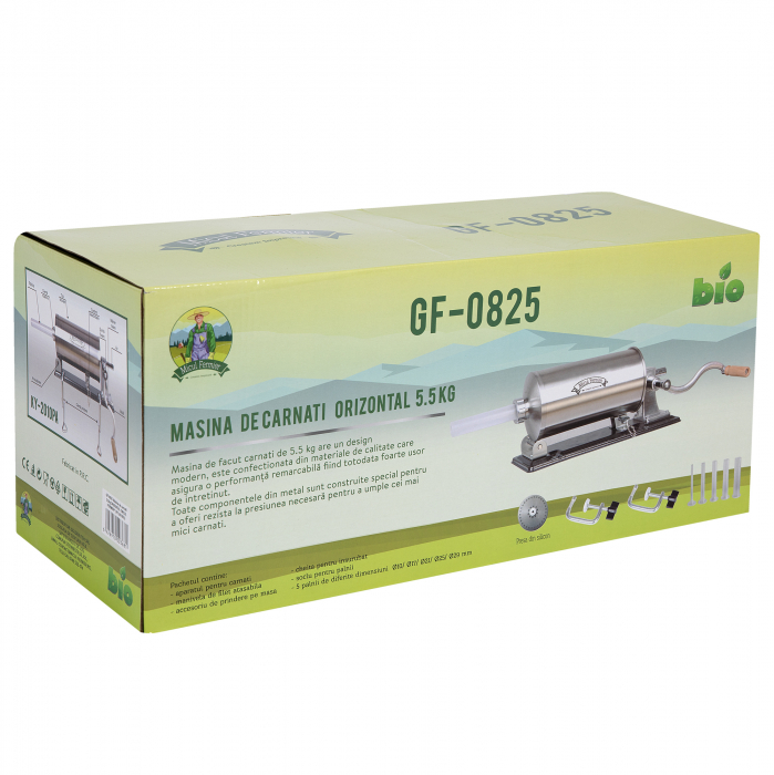 Masina de facut carnati 5.5 KG orizontal [7]