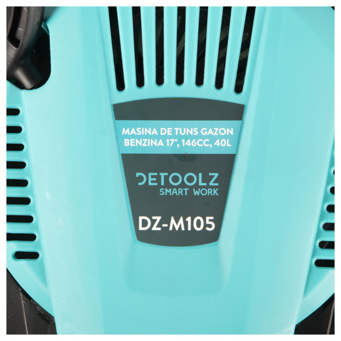 Masina de tuns gazon, benzina, 17", 146CC, 40L [9]