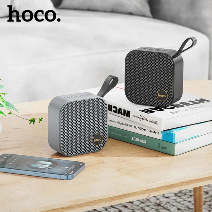 Mini boxa wireless Bluetooth, TWS, Hi-Fi Hoco HC22, negru [2]