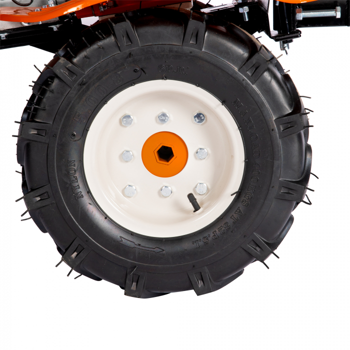 Motocultor Detoolz 8.5CP 212CC, benzina, 4T, 4 viteze, pornire manuala, cu roti [22]