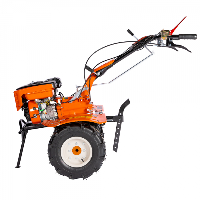 Motocultor Detoolz 8.5CP 212CC, benzina, 4T, 4 viteze, pornire manuala, cu roti [21]