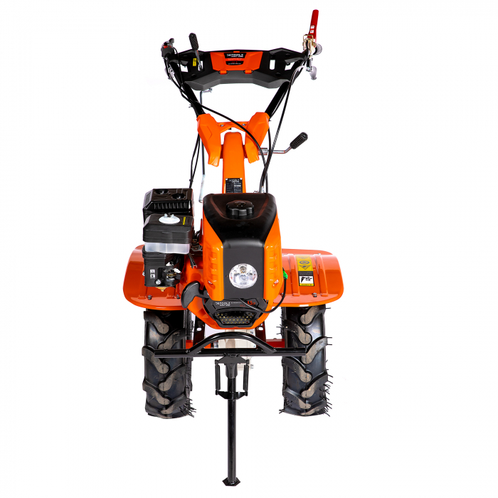 Motocultor Detoolz 8.5CP 212CC, benzina, 4T, 4 viteze, pornire manuala, cu roti [27]