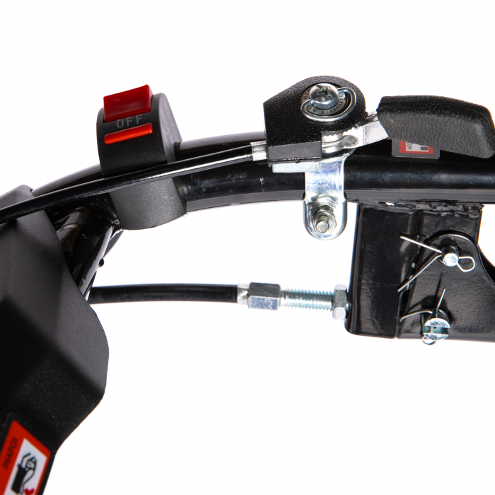 Motocultor Detoolz 8.5CP 212CC, benzina, 4T, 4 viteze, pornire manuala, cu roti [24]