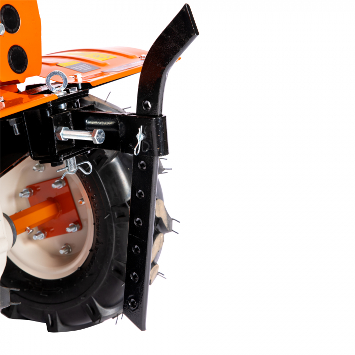 Motocultor Detoolz 8.5CP 212CC, benzina, 4T, 4 viteze, pornire manuala, cu roti [12]