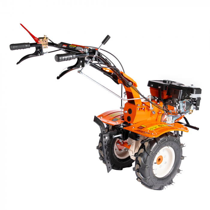 Motocultor Detoolz 8.5CP 212CC, benzina, 4T, 4 viteze, pornire manuala, cu roti [3]