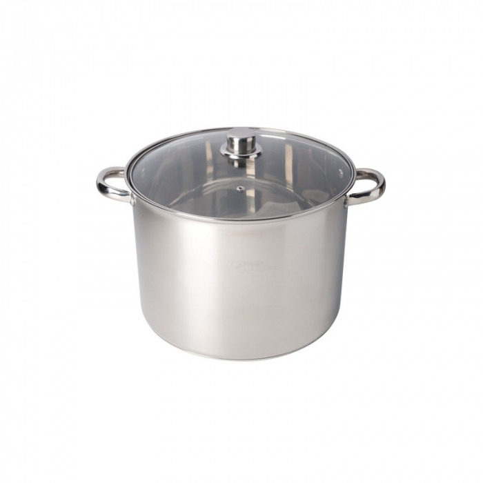 Oala din inox cu capac din sticla , 19.5 l , Grunberg GR2132 [3]